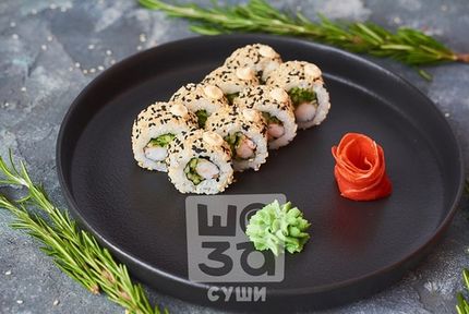 Калифорния кунжут креветка