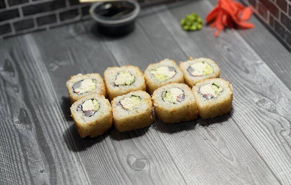 С креветкой и гребешком