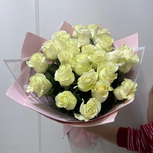 Розочки белые 21