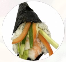 Темаки тигровая креветка 100гр