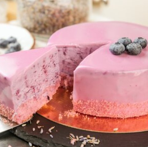 Мини Лавандовый торт 