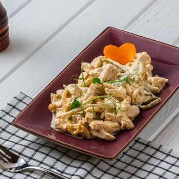 Строганов из курицы