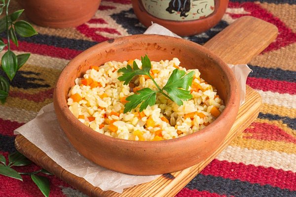 Булугур с овощами