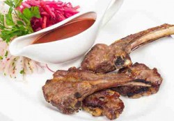 Шашлык из каре ягненка