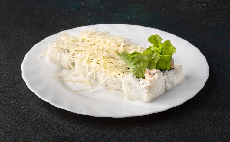 Цезарь ролл с креветками (8 шт.)