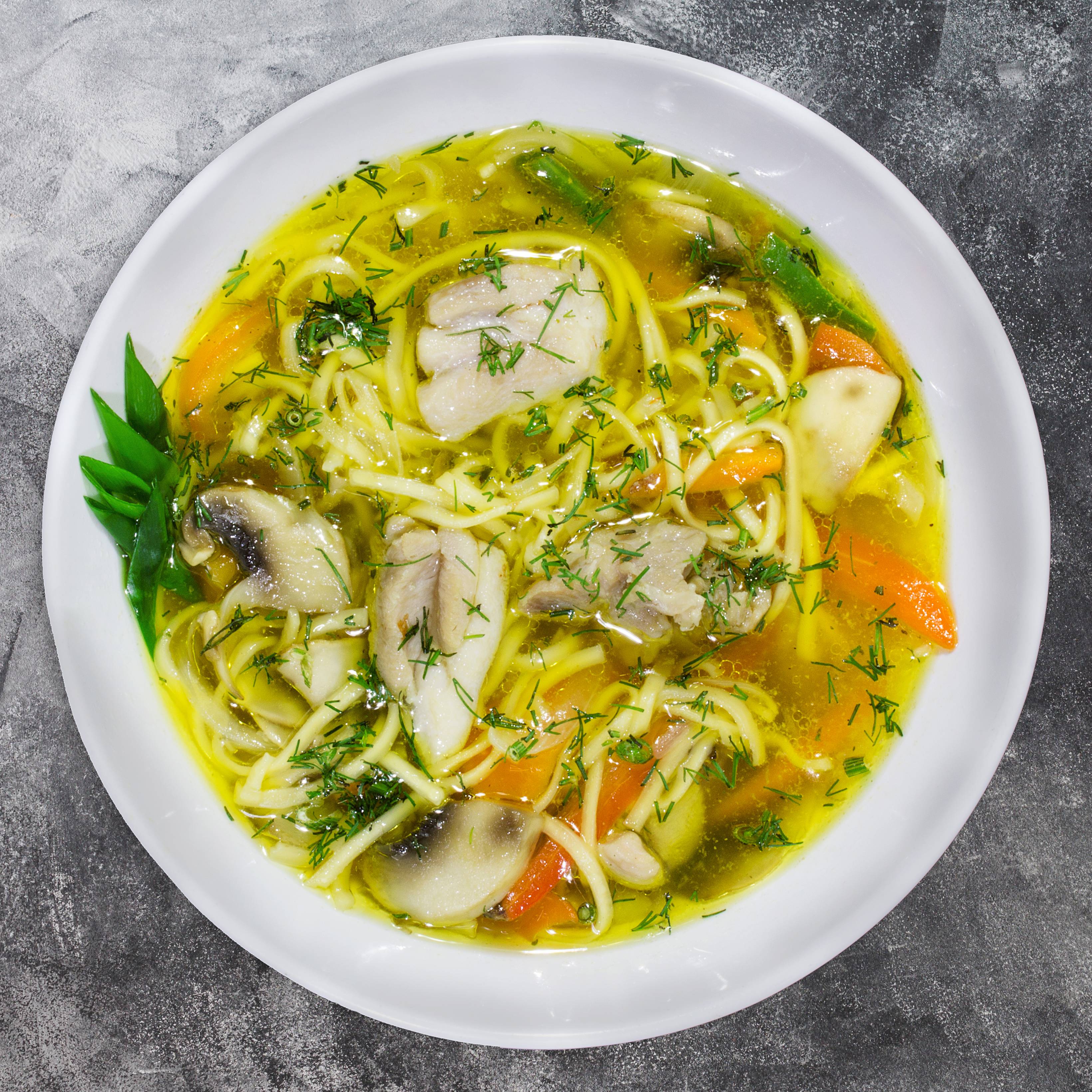 Куриная лапша