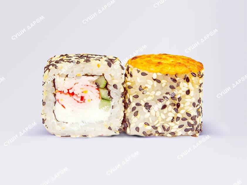 Запеченный ролл Горячий краб