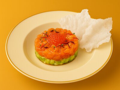 Тартар с Лососем