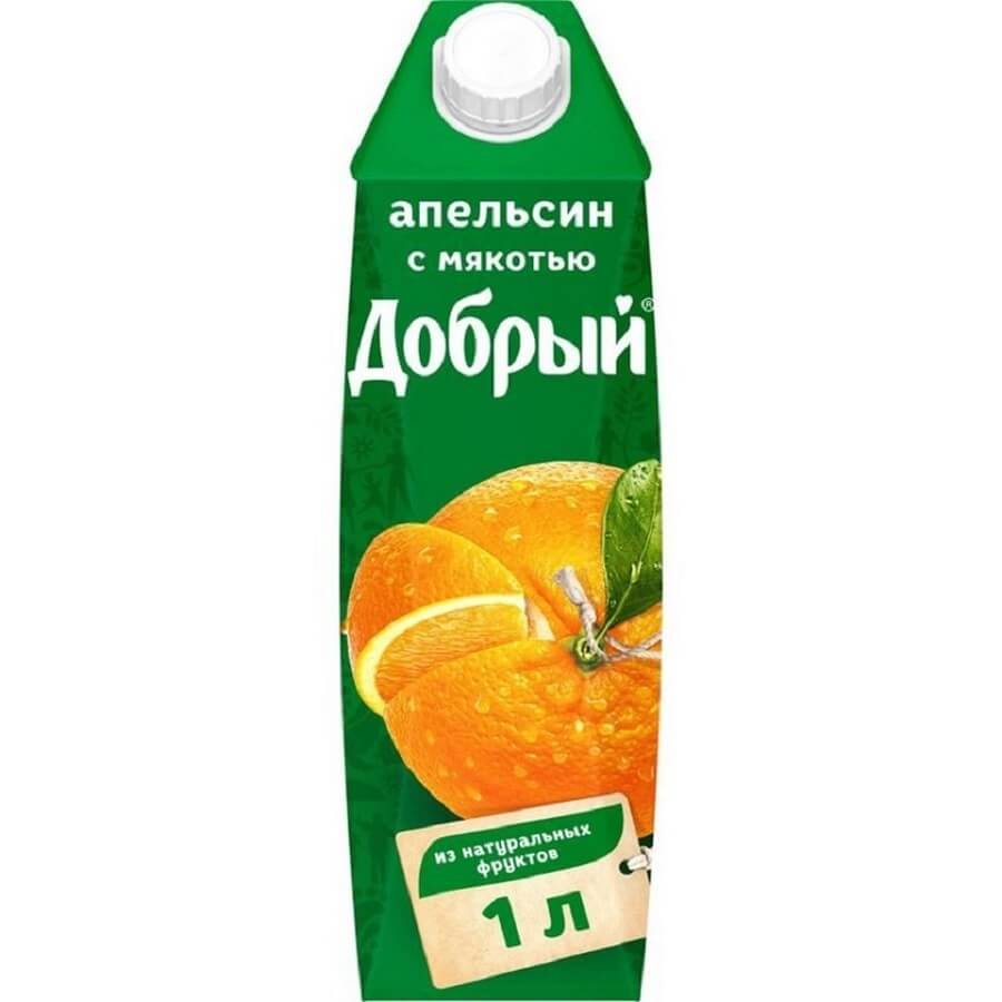 Сок "Добрый" - Апельсин 1 л