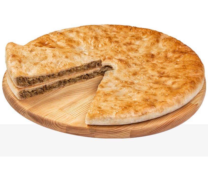 Осетинский пирог с мясом и капустой
