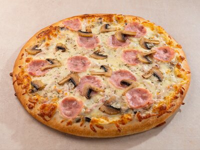 Пицца Ветчина-грибы большая