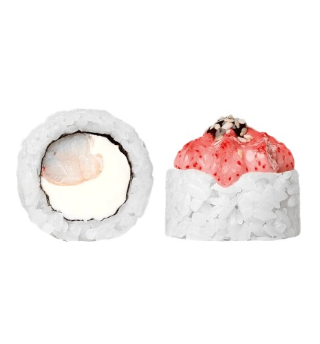 Ролл Лава с Креветкой Запеченный