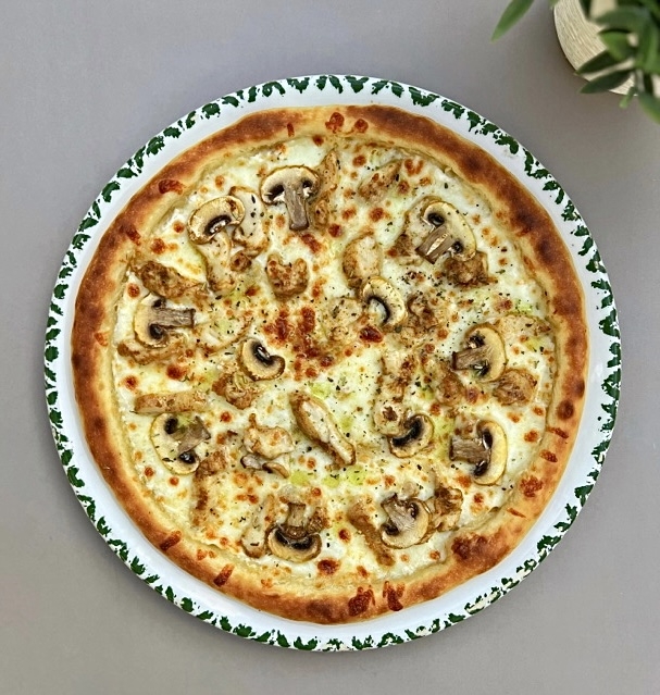 Д Пицца с цыпленком и грибами