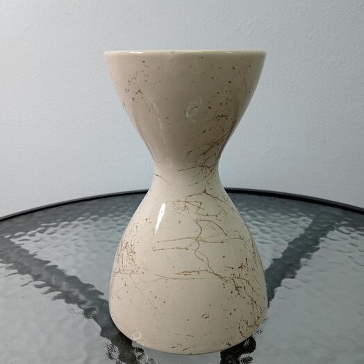 Ваза Часы беж