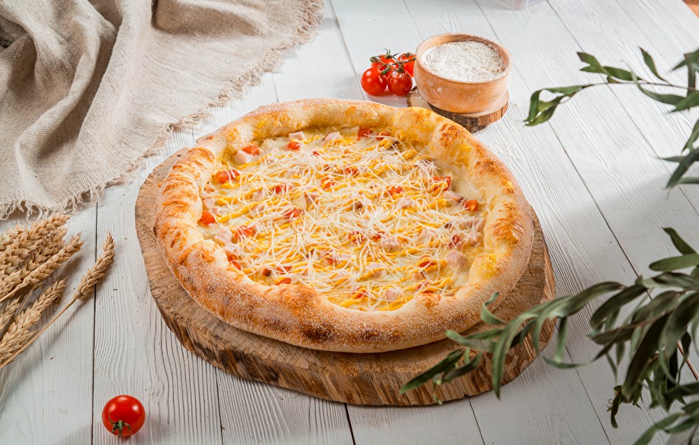 Пицца «Сырный цыпа» 33 см