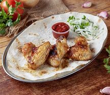 Шашлык из куриных крыльев 1 кг