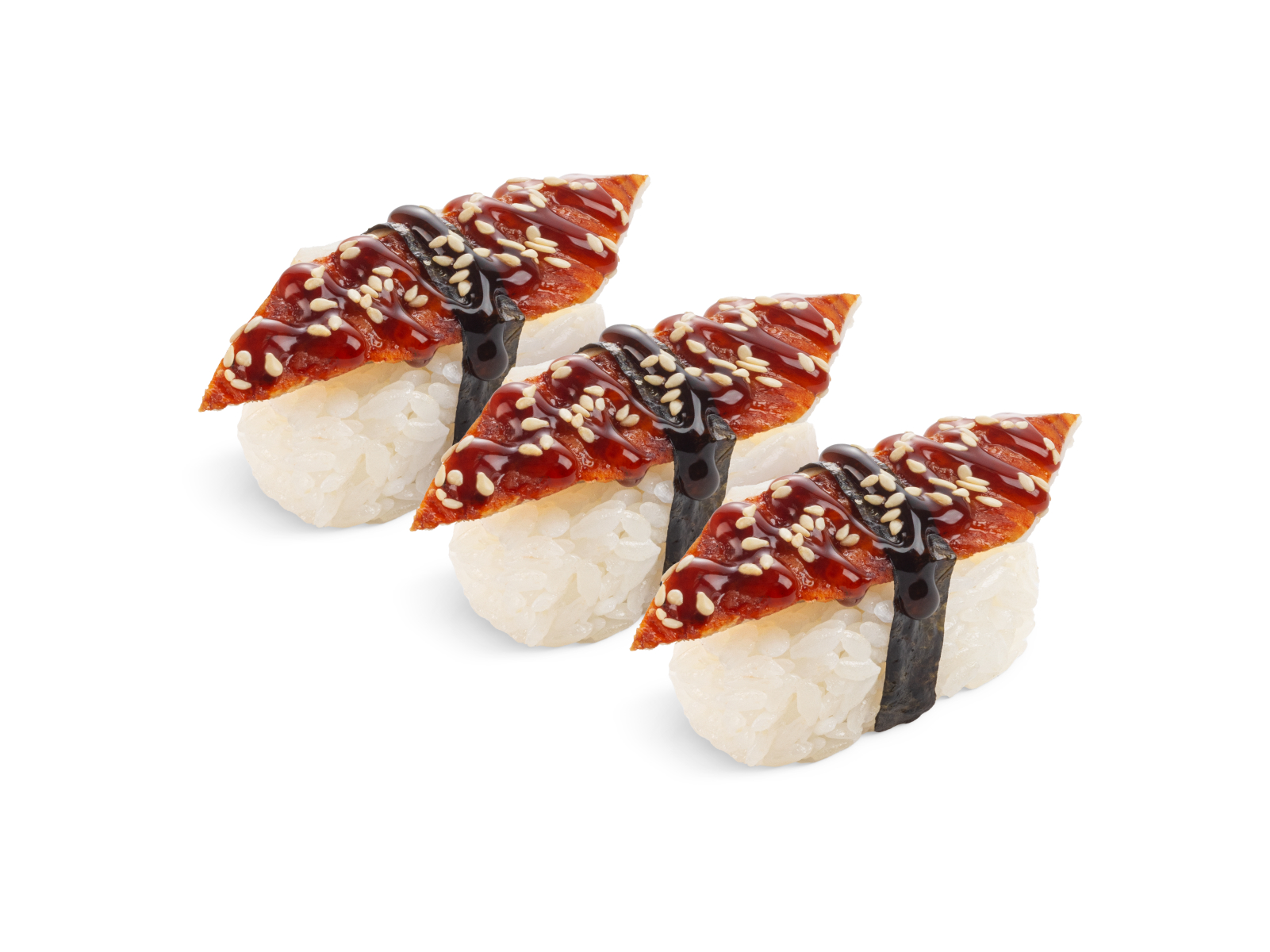 Суши угорь трио