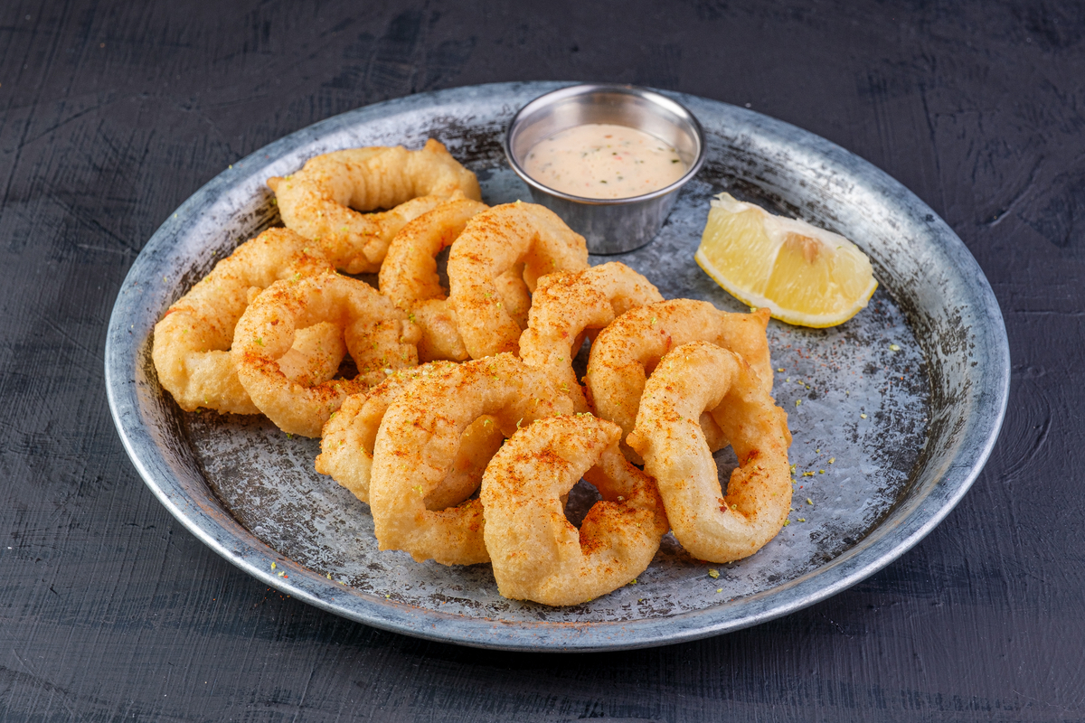 Кальмары в кляре