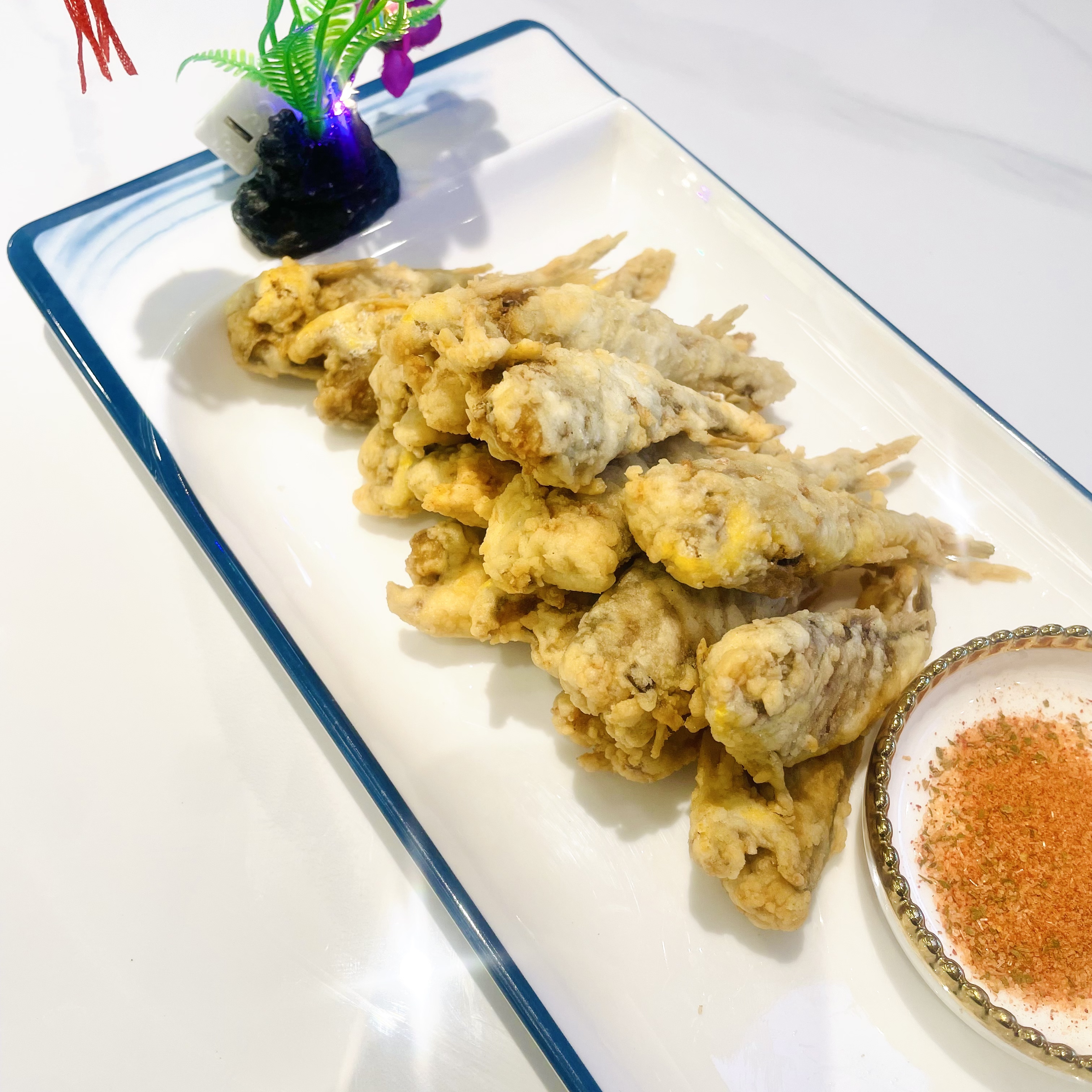 H-46 炸黄花鱼Жареный жёлтый горбыль 15-16шт