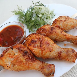 Куриный шашлык (голень)