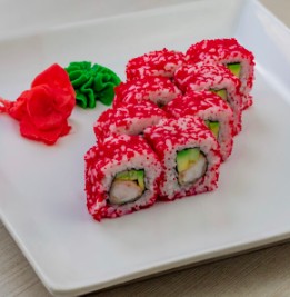 Ролл Калифорния с креветками