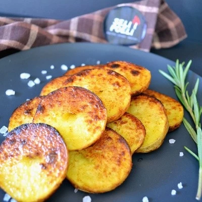 Картофель с мангала