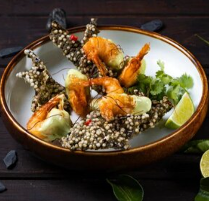 Креветки васаби