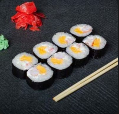 Ролл Маки с креветкой и сыром