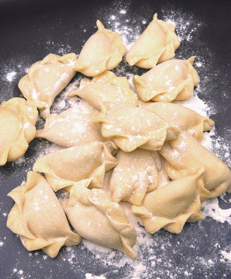 Вареники с картофелем и луком 0,5кг