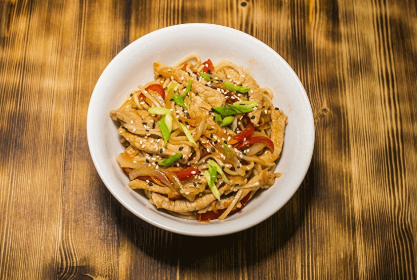 WOK со свининой (удон)