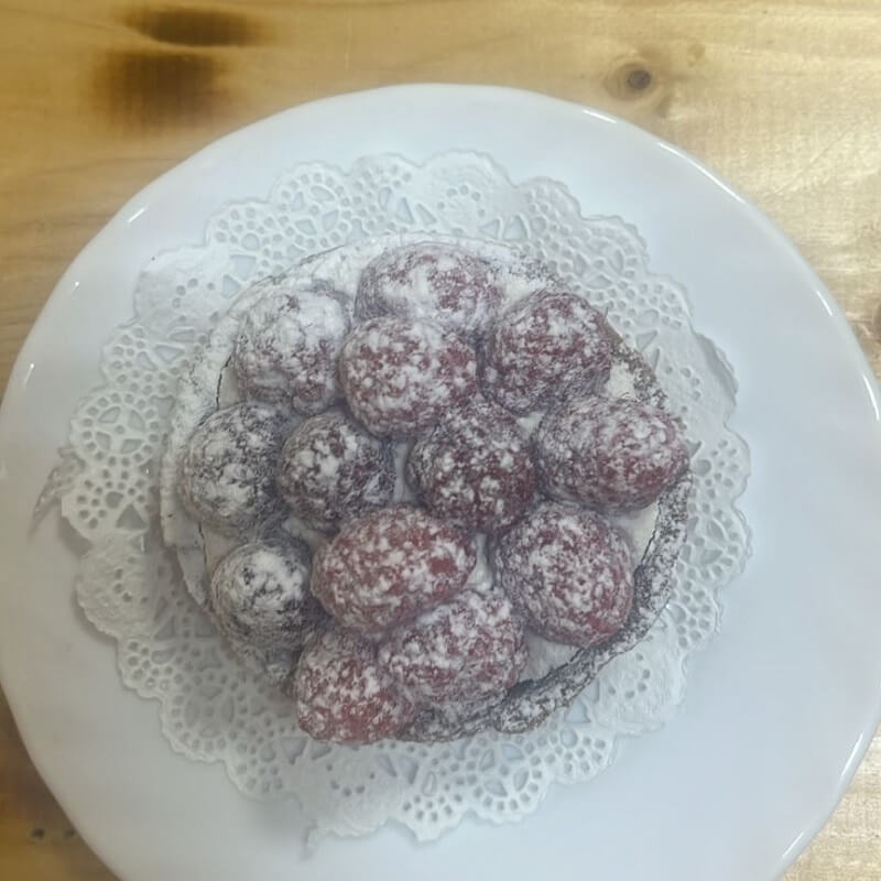 Тарталетка Малиновая 1шт.