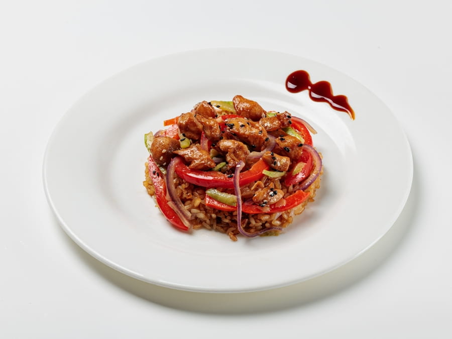 Wok с Курицей и Овощами
