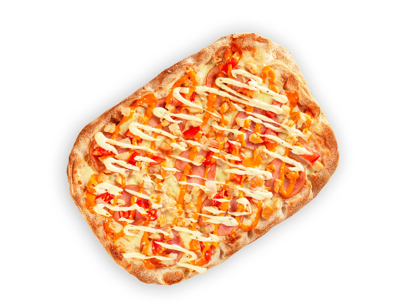 Пицца Цыплёнок Бургер 25см