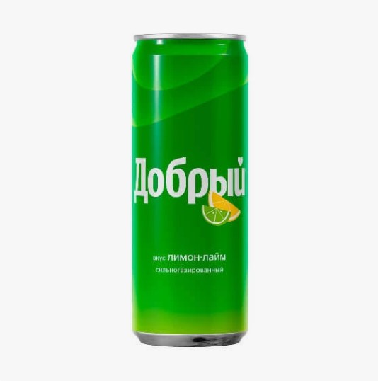 Лимонад «Добрый» лимон-лайм