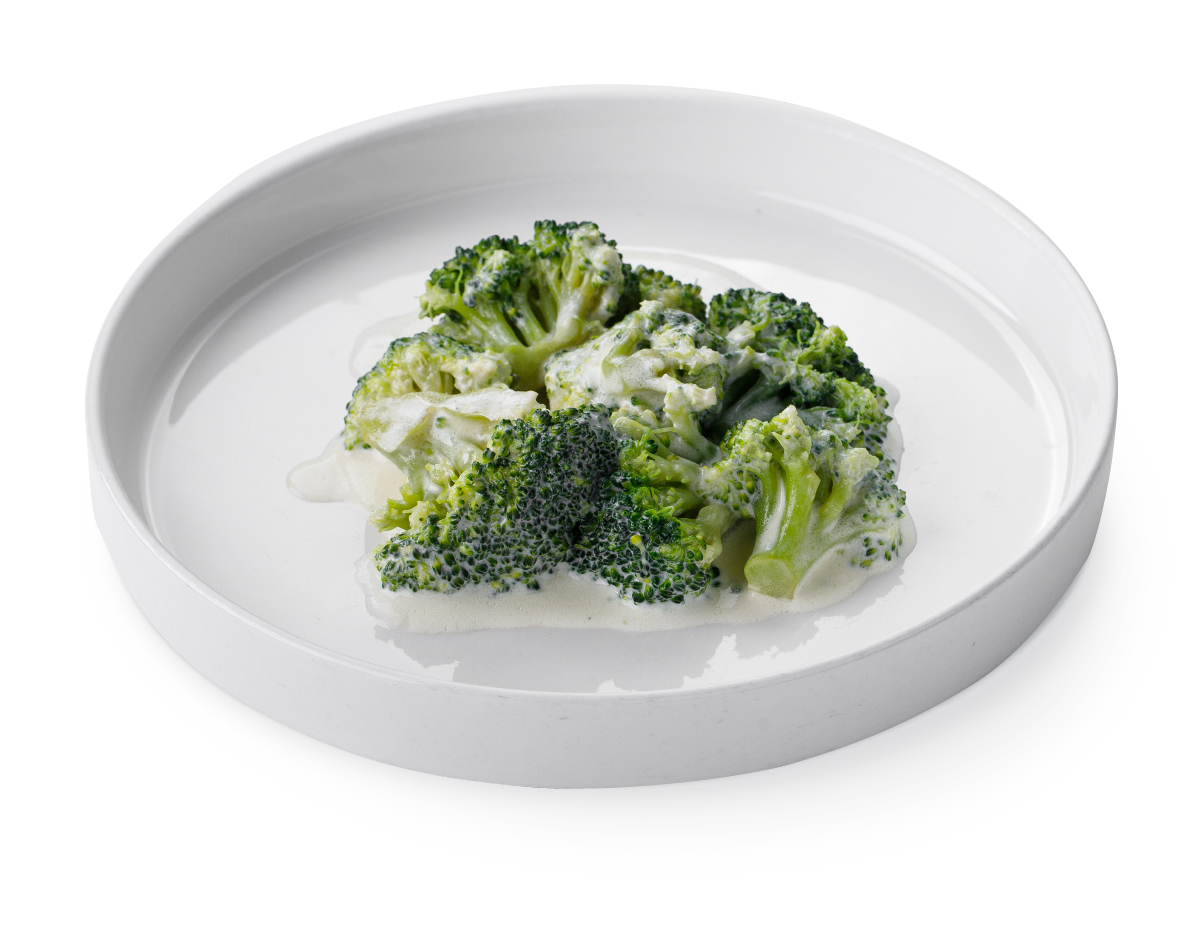 Брокколи в сливках