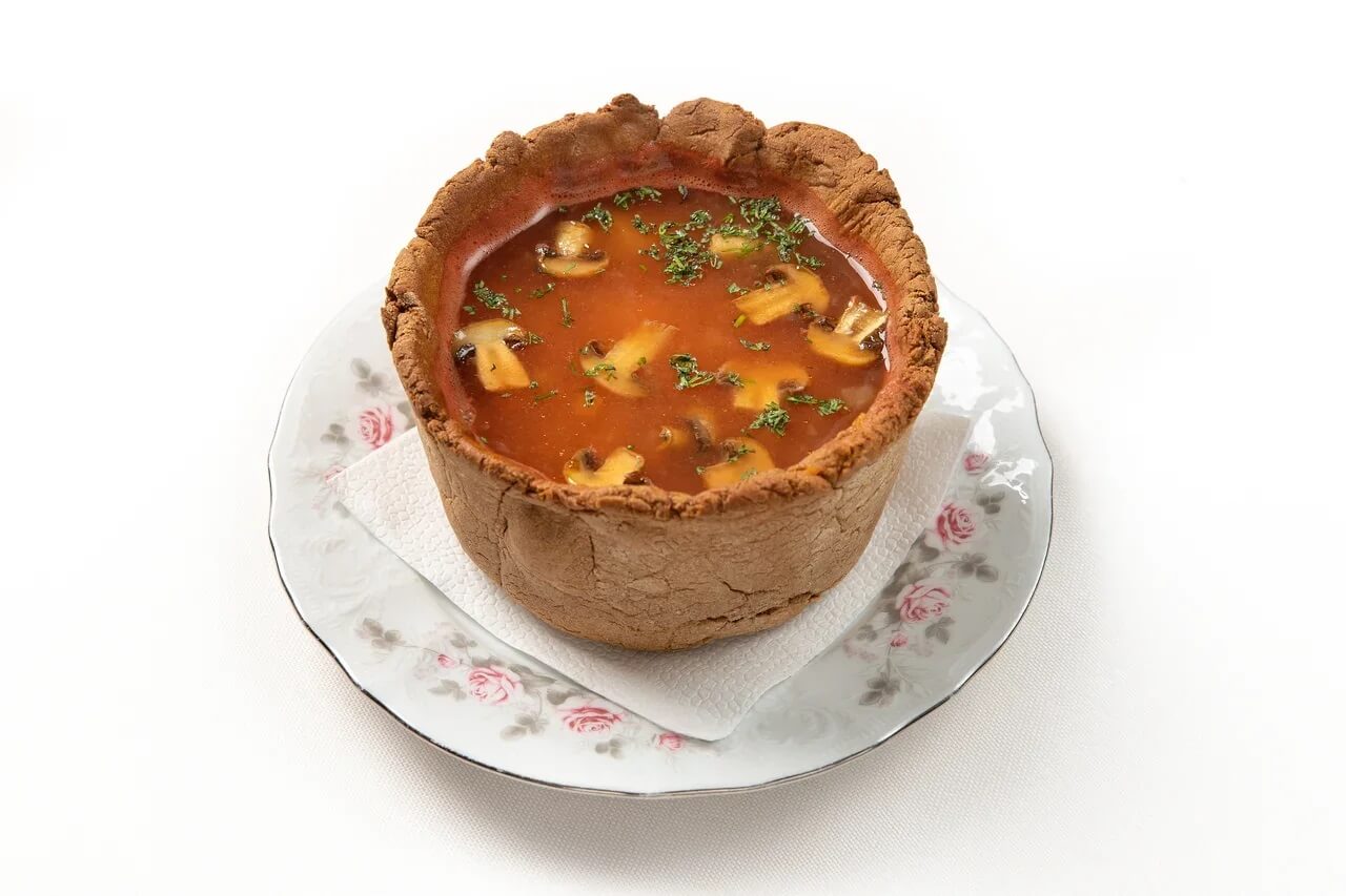 Рассольник с грибами