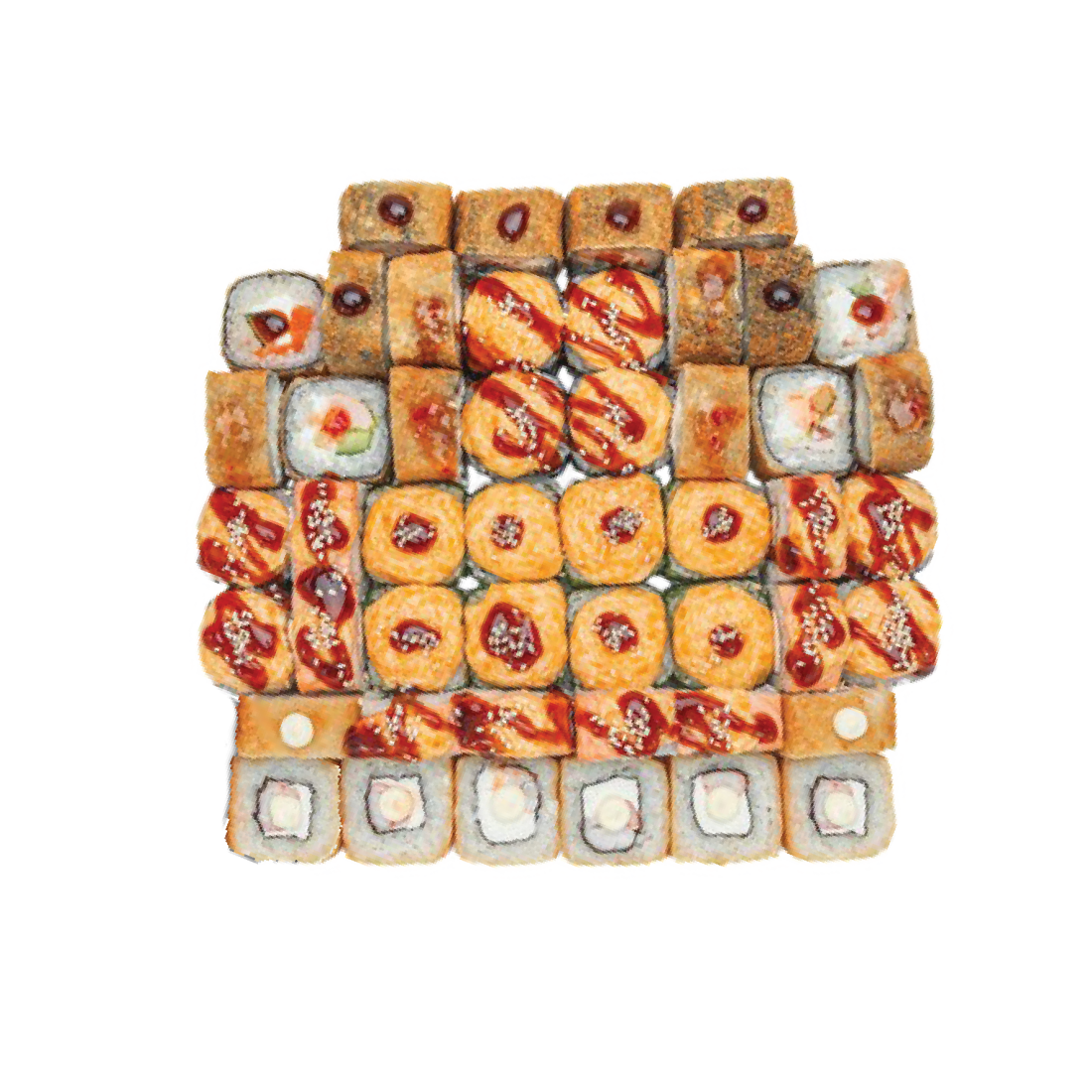 Сет «Праздничный» (48 шт.) 1500г