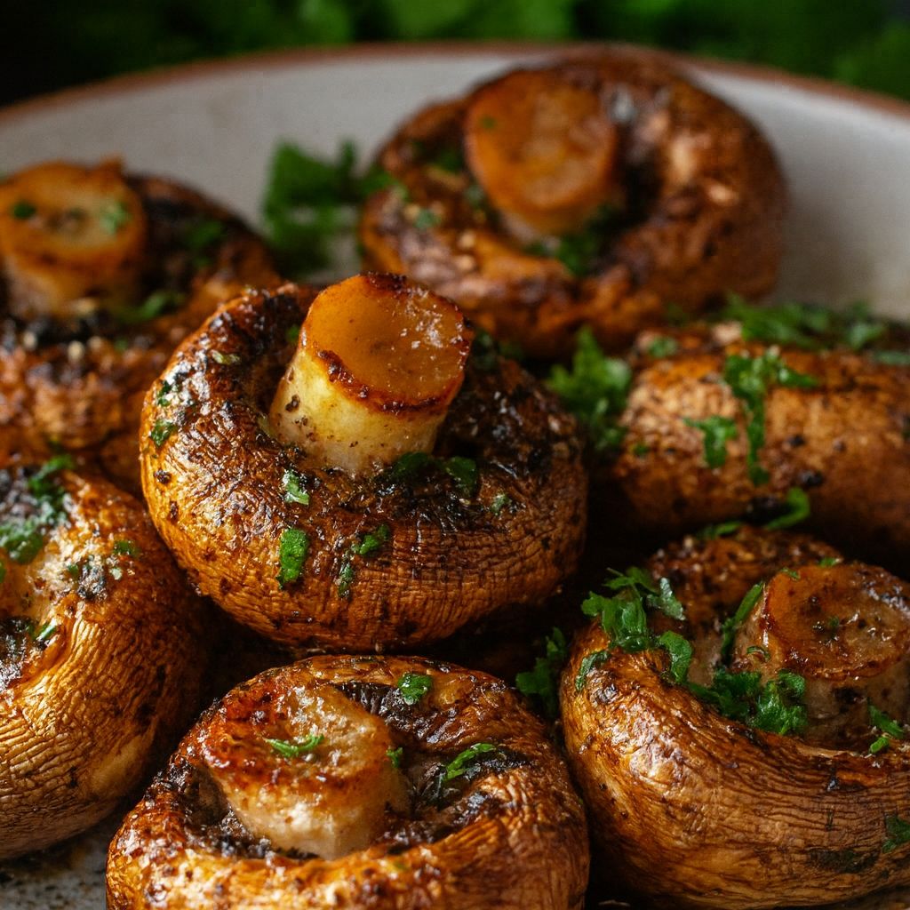 Шампиньоны на углях