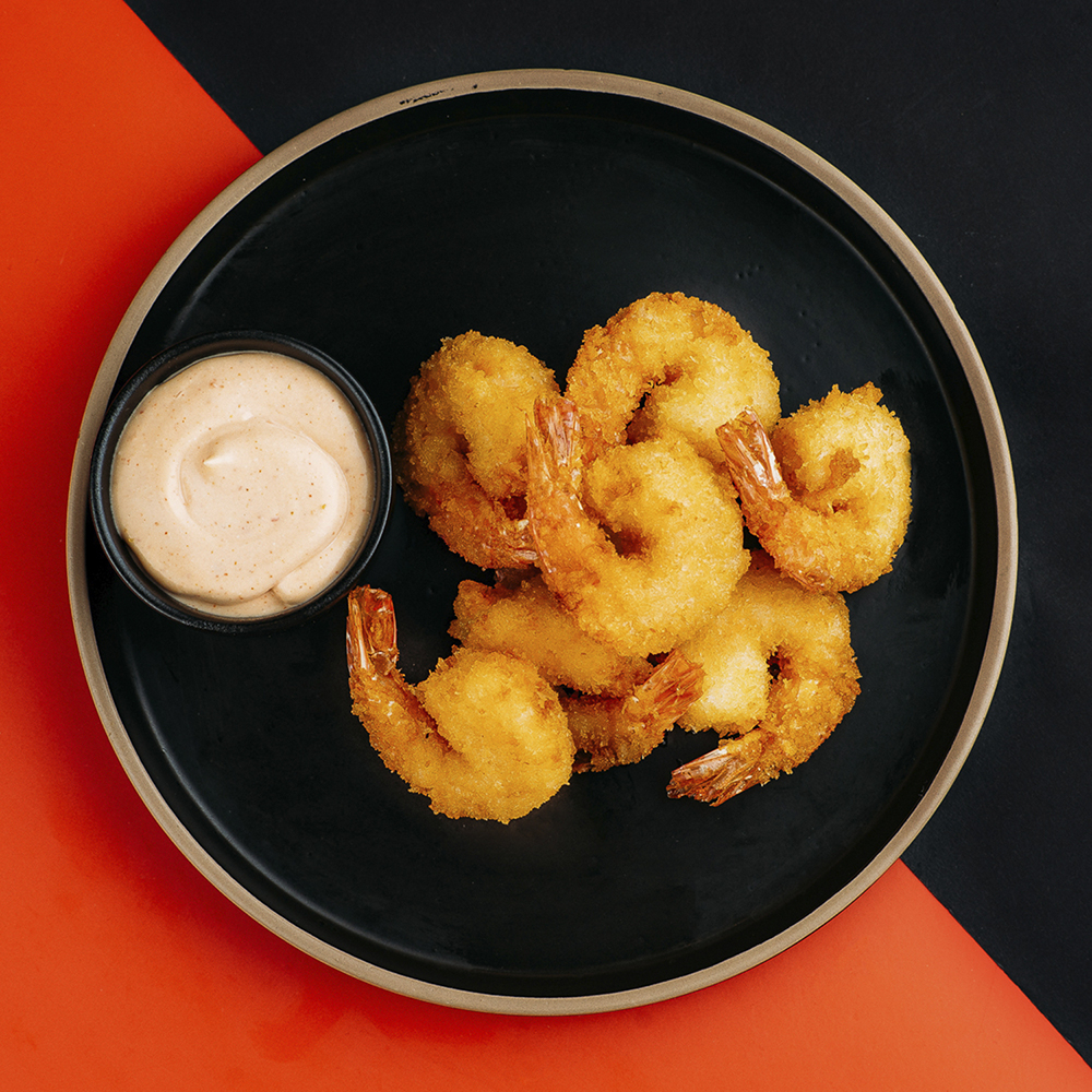 Креветки в панировке