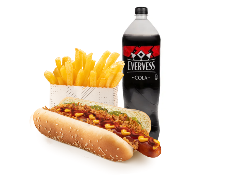 Хот-дог комбо Delivery