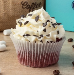 Капкейк "Красный бархат"