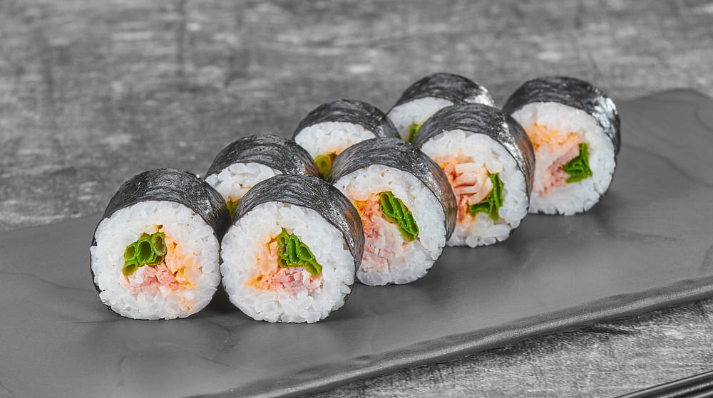 Мини маки бекон
