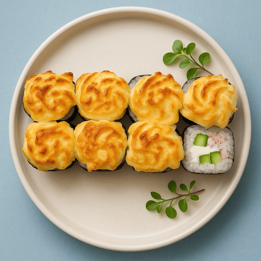 Запечённый с крабом