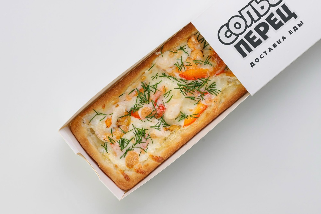 Пицца с Креветками