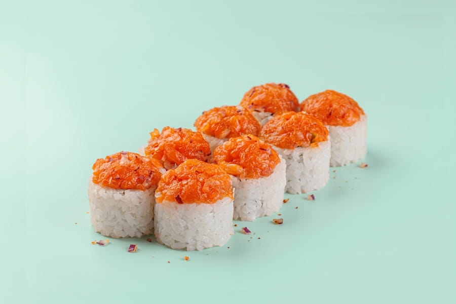 Тар-тар ролл с Сёмгой