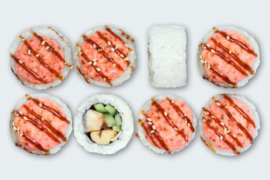 Запеченный лава с курицей