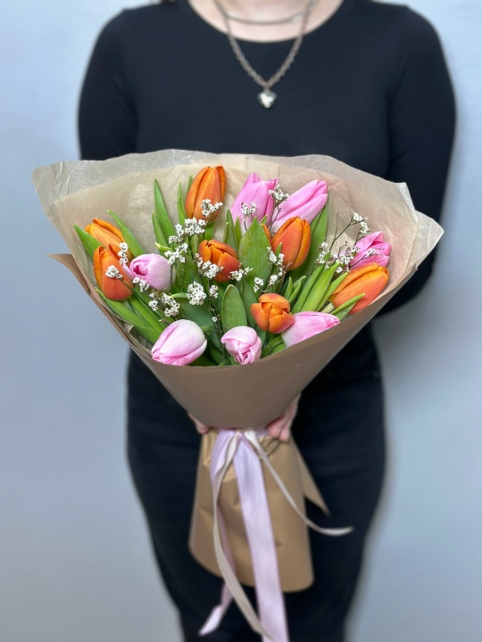 Букет из тюльпанов «Весна»