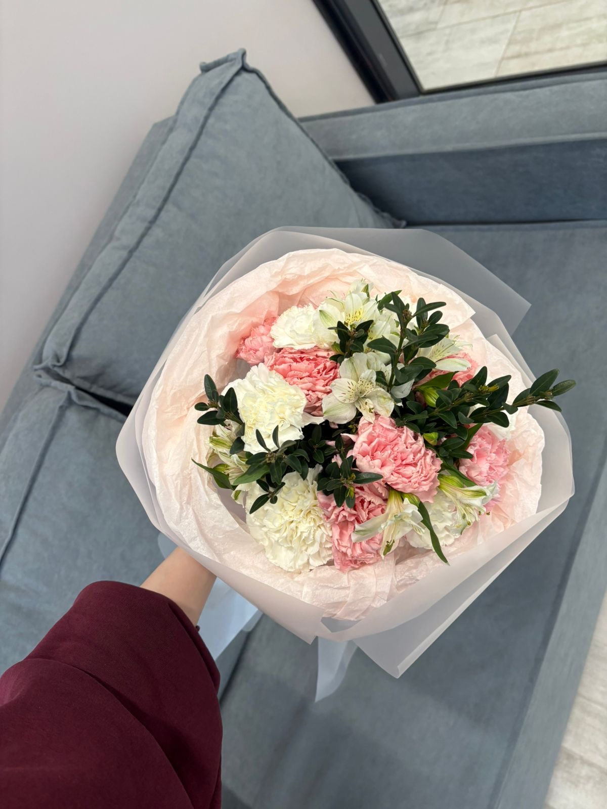 Букет из альстромерии 