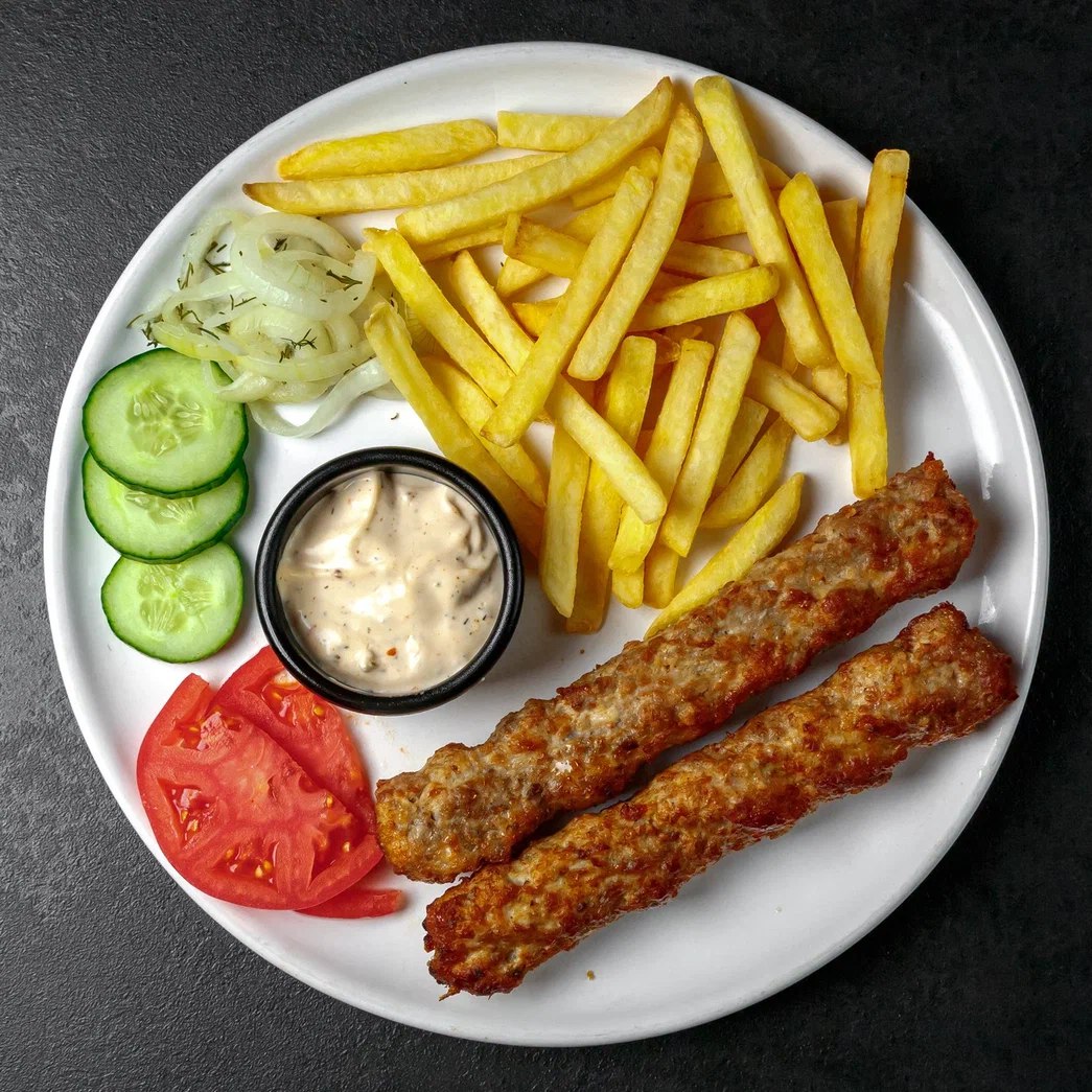 Комплексный обед со свиным Люля