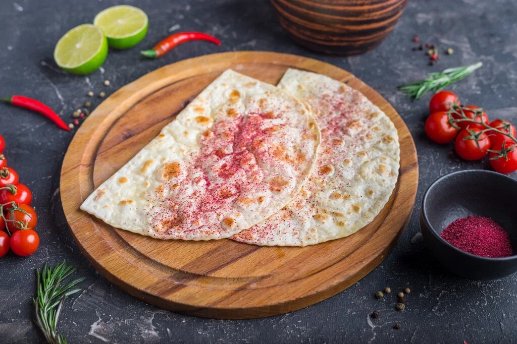 Кутаб с сыром и укропом